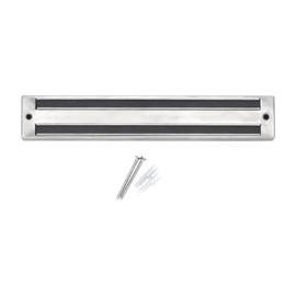 totalElement 10 Inch Magnetic Knife Bar, Professional Grade Magnetic Knife Holder, Stainless Steel Knife Rack Strip