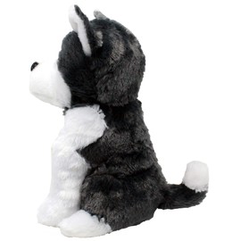 Shelter Pets: Oakland The Dog - 10" Siberian Husky Malamute Plush Toy Stuffed Animals - Based on Real-Life Adopted Pets - Benefiting The Animal Shelters They were Adopted from