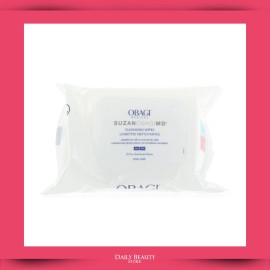 Obagi On The Go Cleansing Wipes For Oily Or Acne Prone Skin 25 Pre-moistened Wip