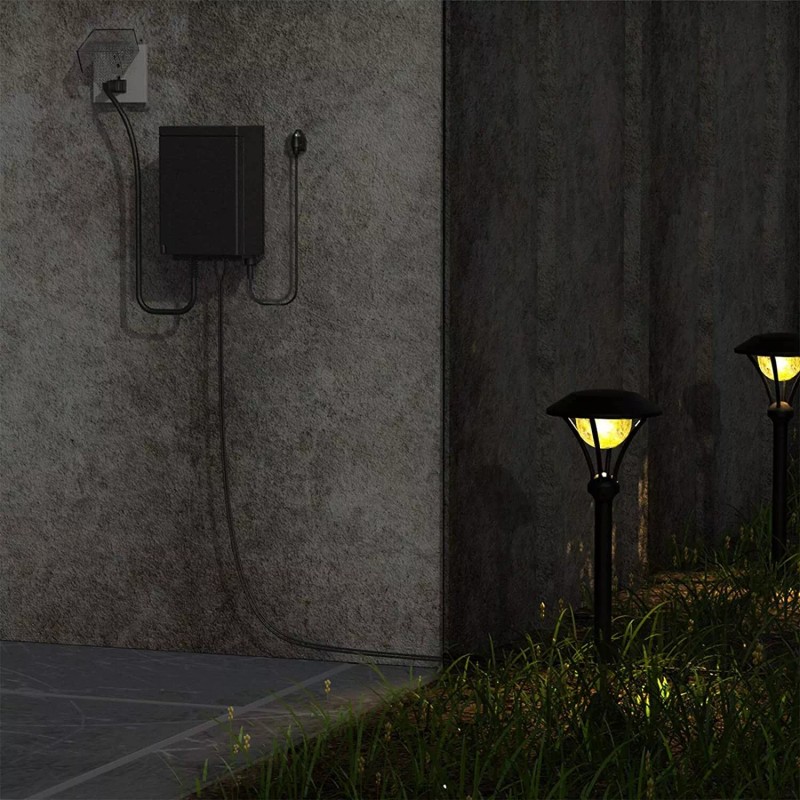 Malibu 120 Watt Power Pack with Sensor and Weather Shield