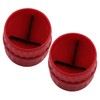 Tofficu 2pcs Copper Reamer Deburring Tool Inner Outer Chamfer Tool