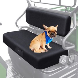 MDPROMCP UTV Mule Seat Covers for Mule 600 610 Heavy-Duty Waterproof Mule Seat Cover, Adjustable Elastic Hem Premium Mule Bench Seat Cover Accessory Part