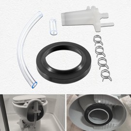 34122 RV Toilets Vacuum Breaker Kit 34122 Toilets Water Valve Kit for Thetford Style II, Style Lite, Style Plus, and Residence Model Toilets