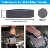 4 x 36 Inch Sanding Belts, 1000 Grit Ultra Fine