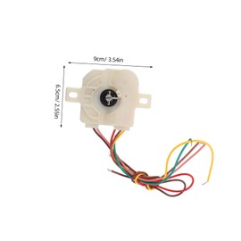 Operitacx Dual Tub Washing Machine Timer Switch Control Tool with Long Hole Distance Lightweight and Durable Replacement for Semi Automatic Washers Easy to Operate Timer Knob