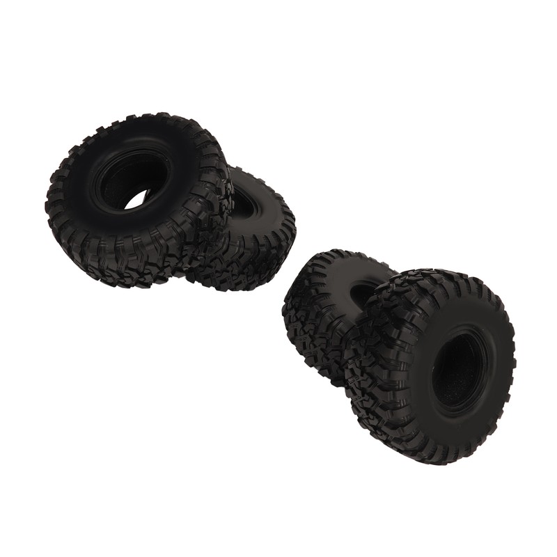1.9in RC Car Tire Uneven Texture Surface Stable Grip Rubber