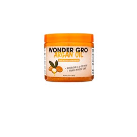 Argan Oil Hair Grease Styling Conditioner, 12 fl oz - Frizz-Free Grease - Nourishes & Softens by Wonder Gro