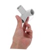 Kisangel 8pcs Elbow Fitting 3 Way: 3-Way Pipe Connectors -