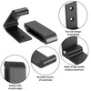 pzihao Pack of 5 Foldable Wall Hooks, Folding Hooks, 90°