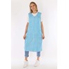 Women's zip gown, sleeveless apron, kitchen apron, household apron, smock