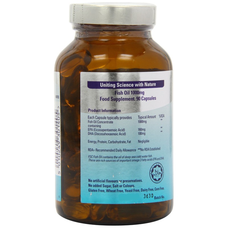 FSC 1000mg Fish Oil 90 Capsules