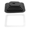EVGATSAUTO Manual Transmission Shift Boot, Rubber Car Gear Shift Cover