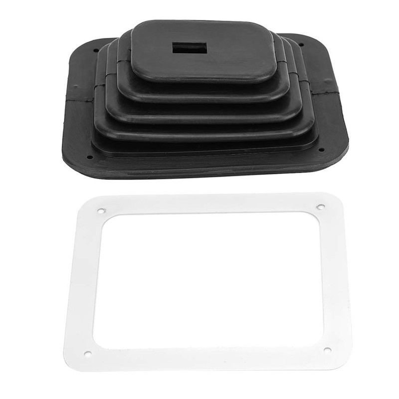 EVGATSAUTO Manual Transmission Shift Boot, Rubber Car Gear Shift Cover