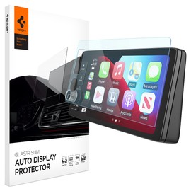 Spigen Tempered Glass Screen Protector [GlasTR Slim] designed for Honda Civic (2026-2022), Honda CR-V (2026-2023), Honda HR-V (2026-2022) 9 inch Dashboard Touchscreen - Matte/Anti Finger Print