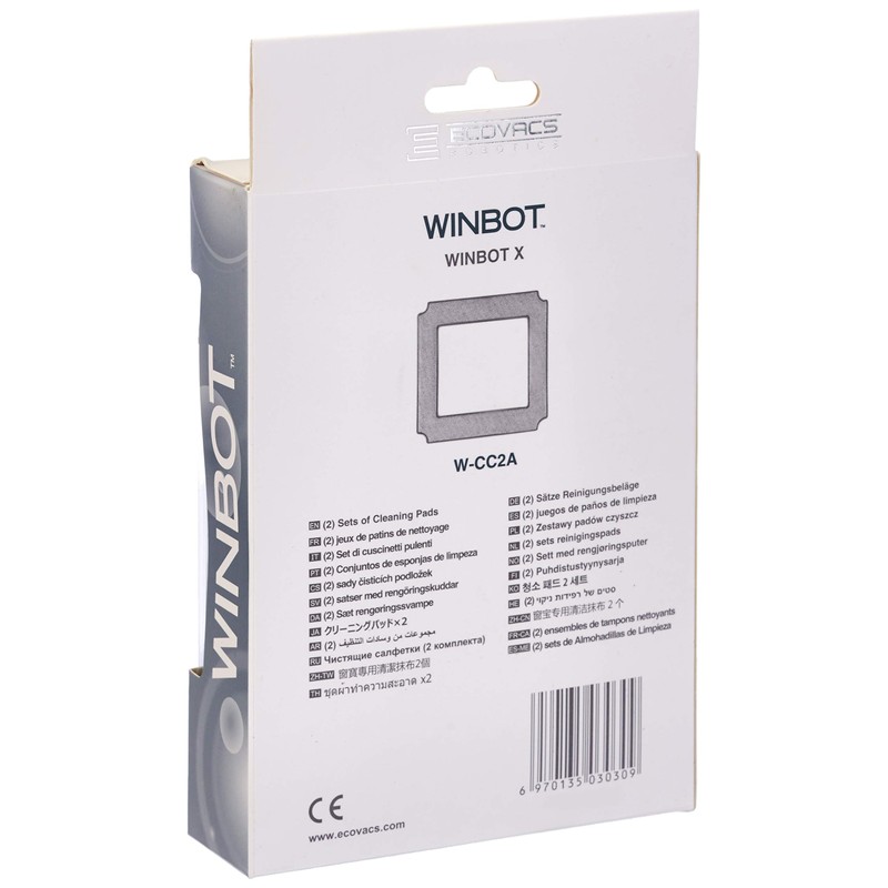 ECOVACS W-CC2A Dusting Pad, Grey