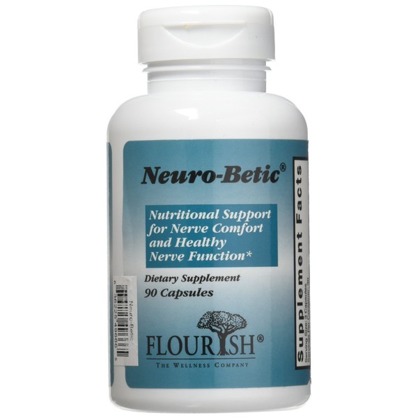 Neuro-Betic Natural Nutritional Supplement for Optimal Nerve Comfort and Health, 90 Capsules