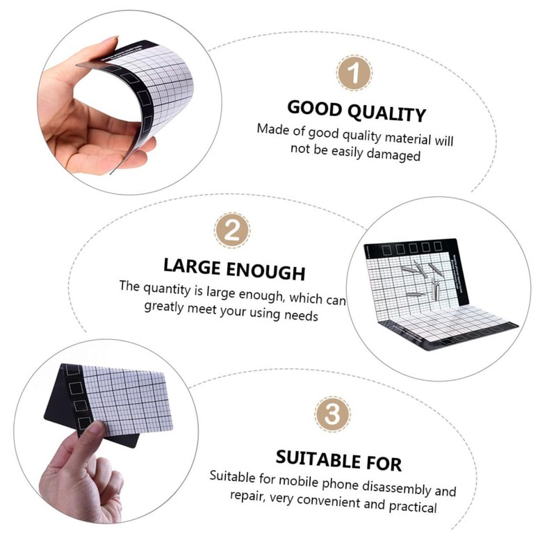 jojofuny Electronics Repair Tool Phone Repairing Screw Mat Magnetic Memory