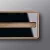 SIGEL VA201 Solid Oak Business Card Holder - Holds up