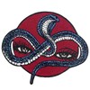 The Snake Eyes Patch Embroidered Applique Badge Iron On Sew