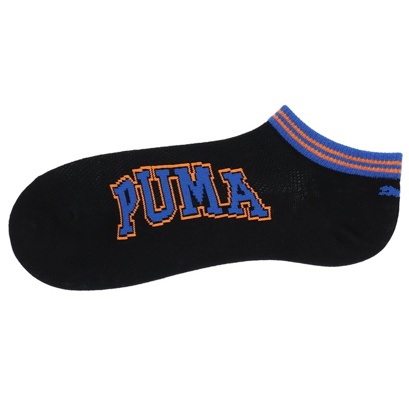 Puma 4293334 Sneaker-Length Socks, Kids' Toe and Heel, Reinforced, Deodorizing,