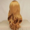 Long hair blonde female full wig long wig-WFI0N34 / 긴머리 금발 여성 전체 가발 긴가발-WFI0N34