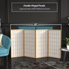 3 ft. Short Window Pane Shoji Screen - Natural -