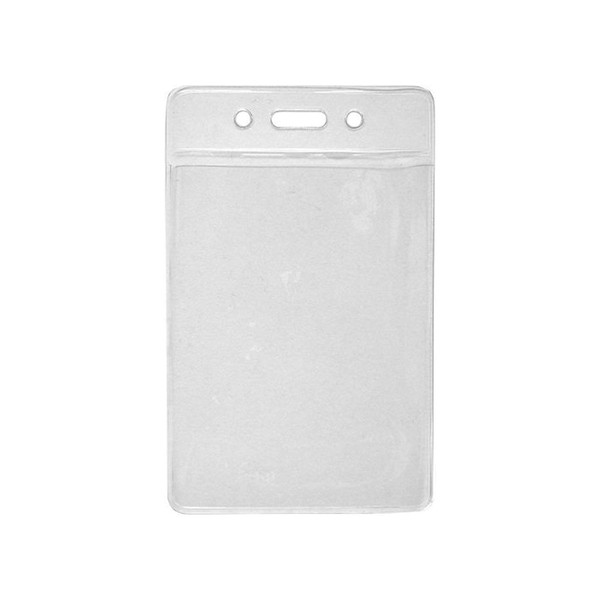 Pack of 10 transparent soft PVC in portrait format for