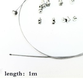 Universal Motorcycle Clutch Cable Repair Kit, Motorcycle Clutch Cable Brake Cable Set with Fixing Screws