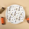 100Pcs Easter Bunny Paper Napkins Rabbits Eggs Disposable Party Napkins