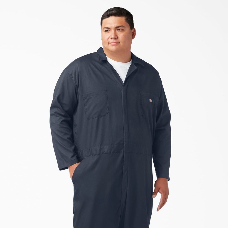 Dickies FLEX Long Sleeve Coveralls, DARK NAVY, M S