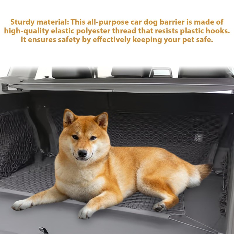 Protective Grille Car Barrier Separation Net: Dog Guard Car Dog