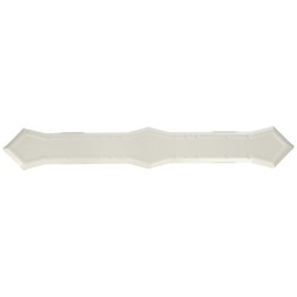 AMERIMAX HOME PRODUCTS 33229 Galvanized Downspout Band, White
