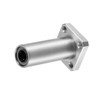 sourcing map LMK8UU Extra Long Square Flange Linear Ball Bearings,