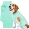 Wabdhaly Wabdhaly Recovery Suit for Dogs,Dog Cone Alternative Zipper Surgery