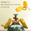 Gas Cylinder Regulator Protector Safety Cap Fine Thread 3-1/8 x