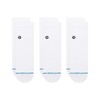 Stance Socks Icon Quarter 3 Pack Men's White (01001) L