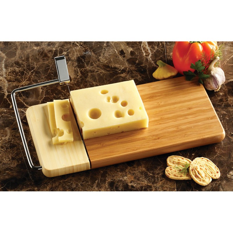 Prodyne - 126-B Prodyne Bamboo Cheese Slicer, 12" x 6"