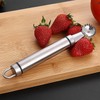 Stainless Steel Strawberry Huller and Tomato Stem Remover, Multi-Function Fruit