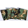 Camouflage Printed Flannel Paperless Towels 1 Ply 14x14 Inches Set