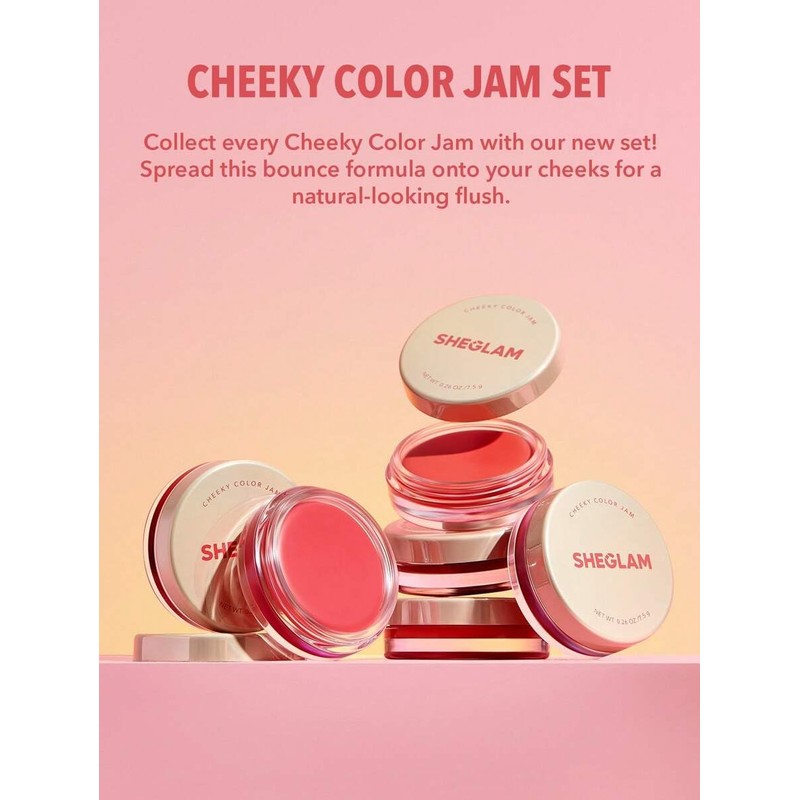 SHEGLAM Sunday Picnic Rubor en Crema Alta Pigmentación (Rose Meadow)