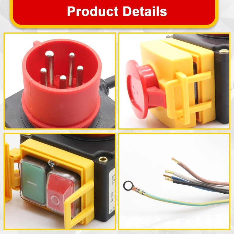 KOA7 3 Phase 400 V Switch Plug Combination AYWHP IP55