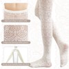 JaGely 3 Pairs Womens Fishnet Hollow Out Knitted Tights Patterned