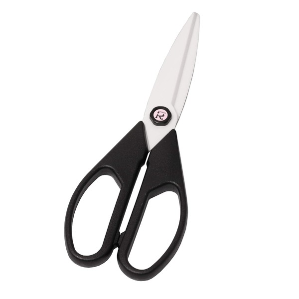 FOREVER Silver (AG) Ceramic Scissors L Black COL-HWB