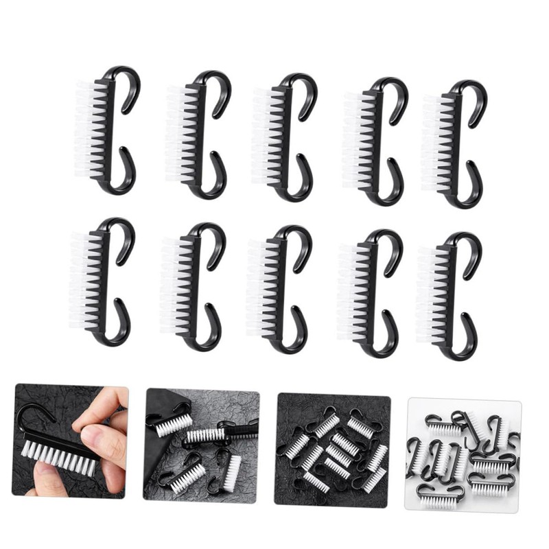 MERRYHAPY Manicure Home Nail Fingernail Nail Scrub Set 10 Pcs