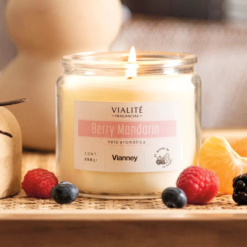 Vela Aromatica Berry Mandarin Vianney