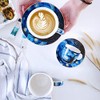 Coffeezone Vincent Van Gogh Art The Starry Night Porcelain Latte