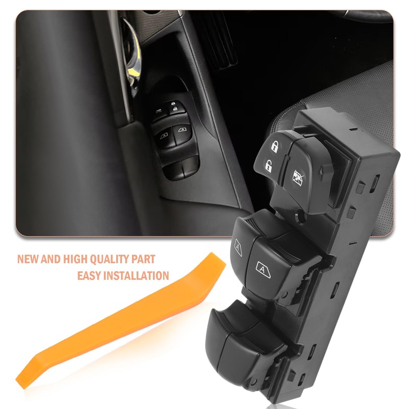 25401-3TA4A Power Window Switch Driver Side Compatible with Nissan Altima