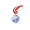 Spode Blue Italian 7 cm Ceramic Christmas Bauble - Spokes