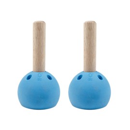 Atomik Rock Climbing Set of 2 Peg Board Receivers for Vertical Walls in Blue