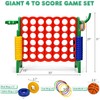 AKUSTIK Giant Connect Game Outdoor, 4 in a Row Jumbo